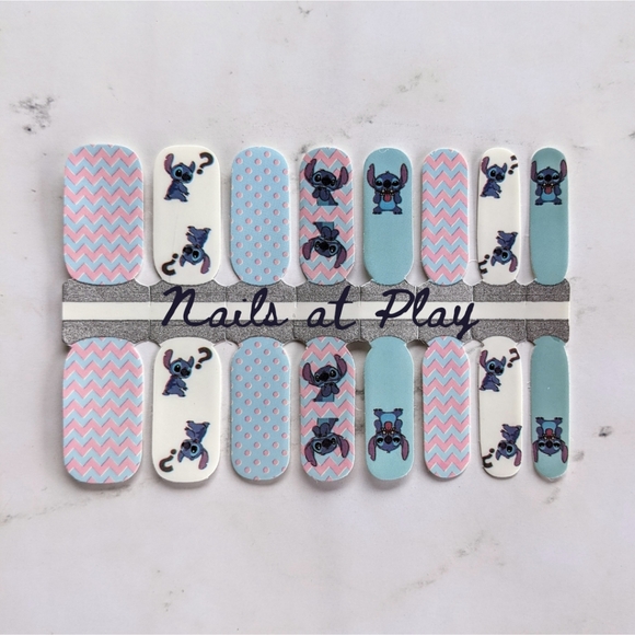 Nails at Play Other - 5 for $15 Nail Wraps- Lilo & STITCH